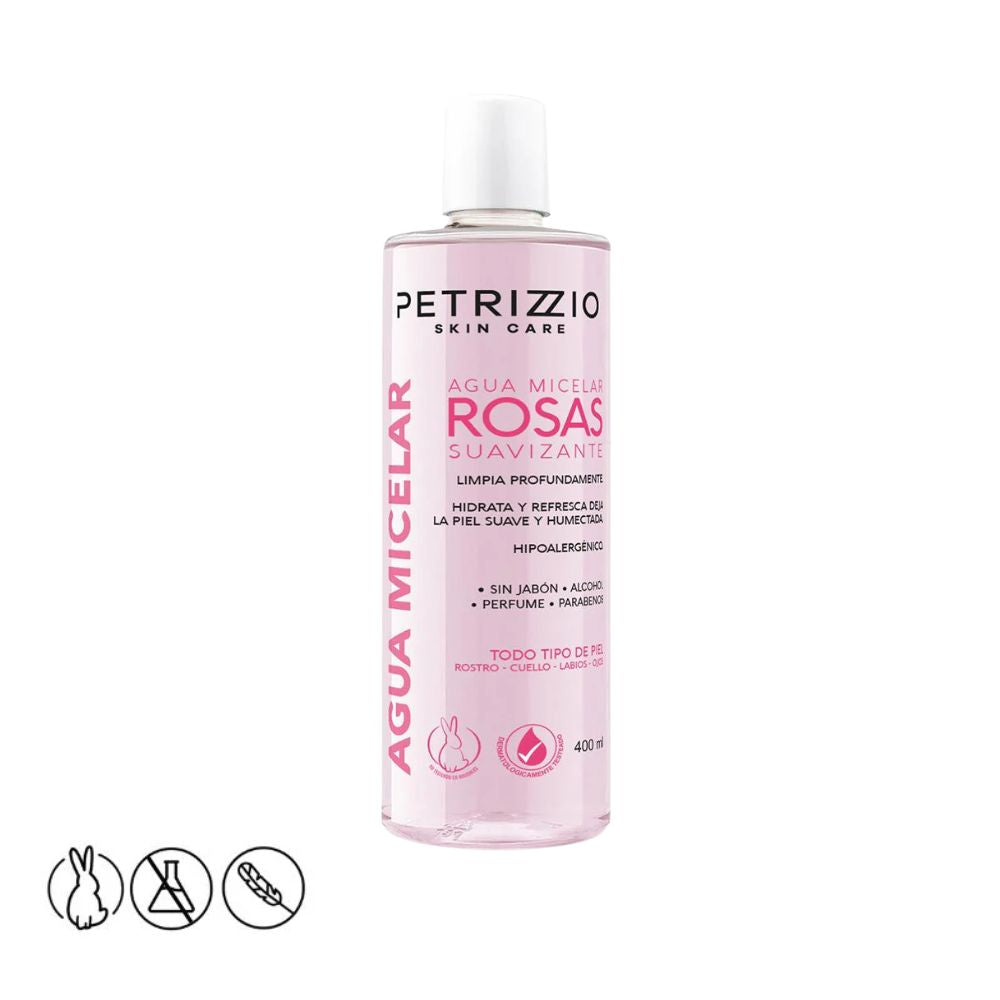 Agua Micelar Rosas Suavizante 400 mL