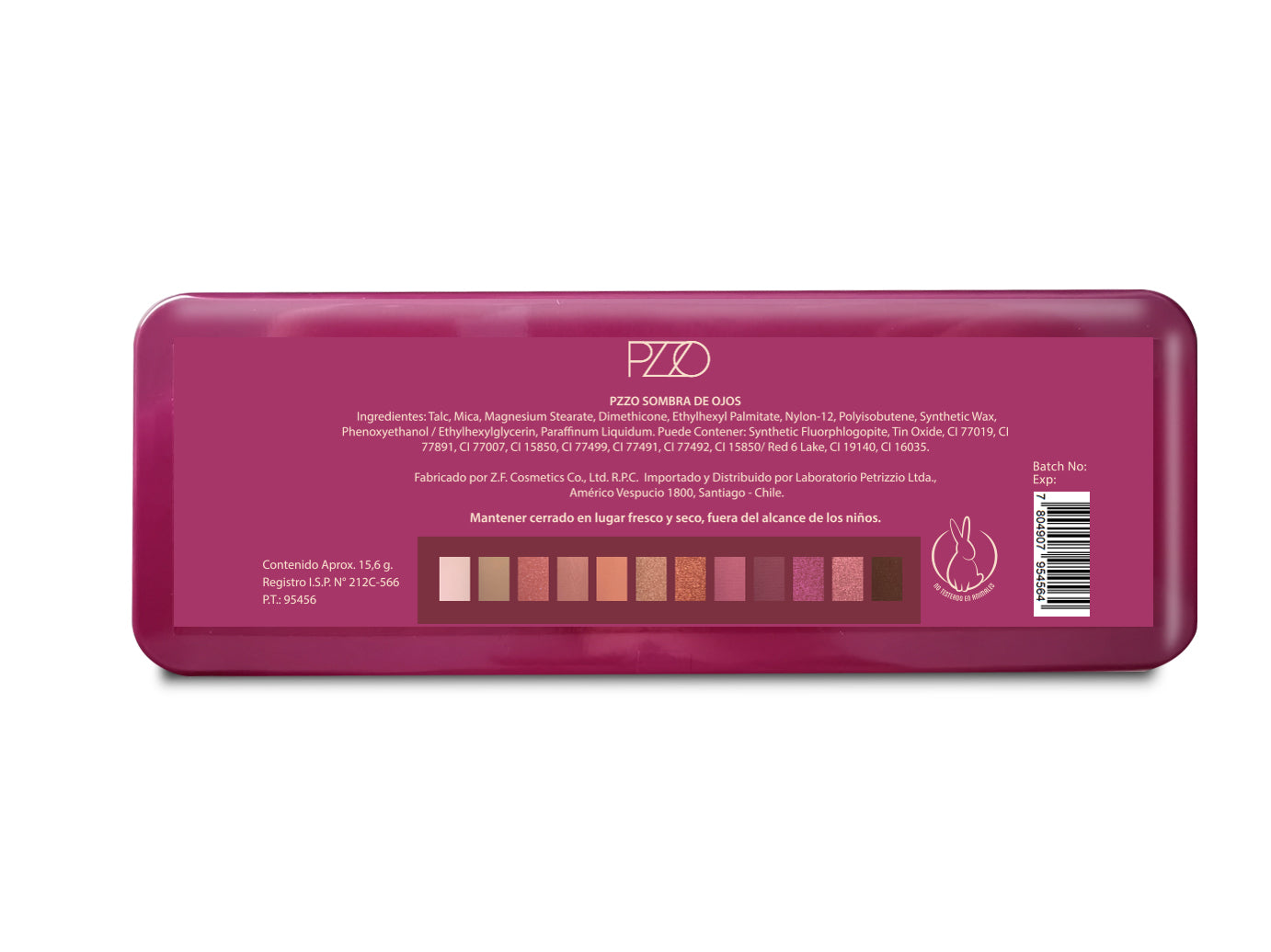 Paleta de Sombras Wanted To Go Cherry & Blossom