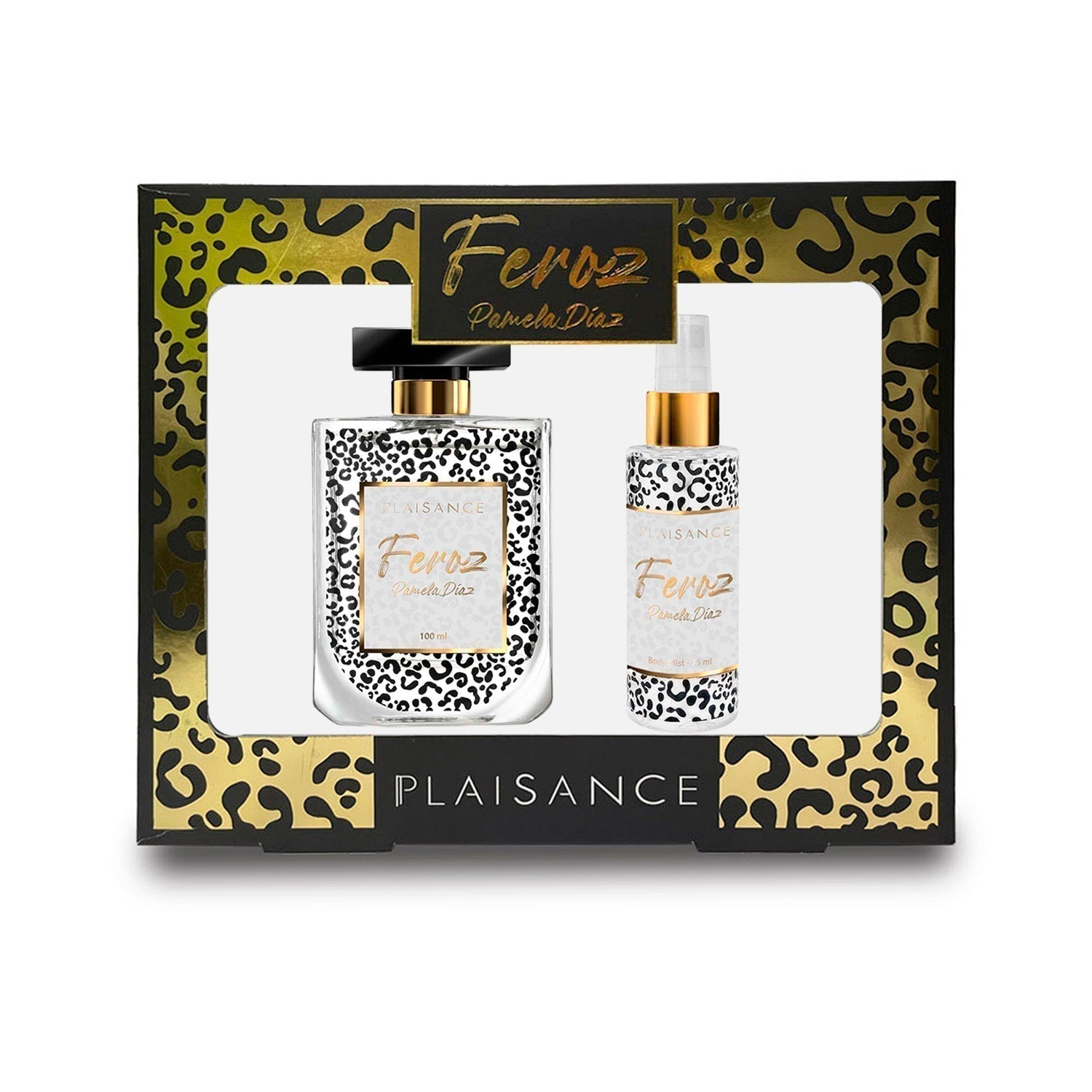 Set Perfume Pamela Díaz Feroz EDP 100 ml + Body Mist – Petrizzio