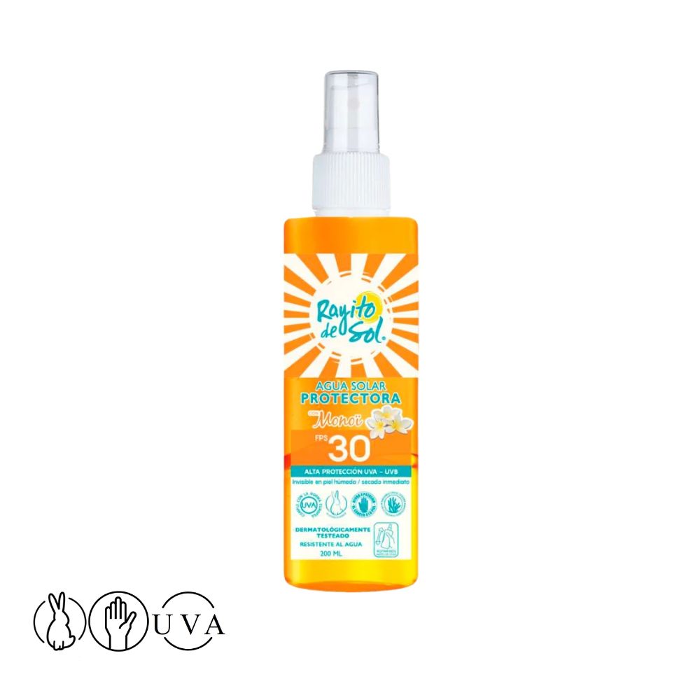 Agua Solar Protectora con Monoi FPS 30