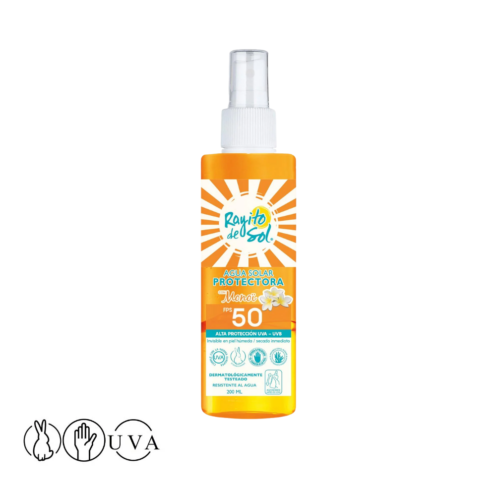 Agua Solar Protectora con Monoi FPS 50