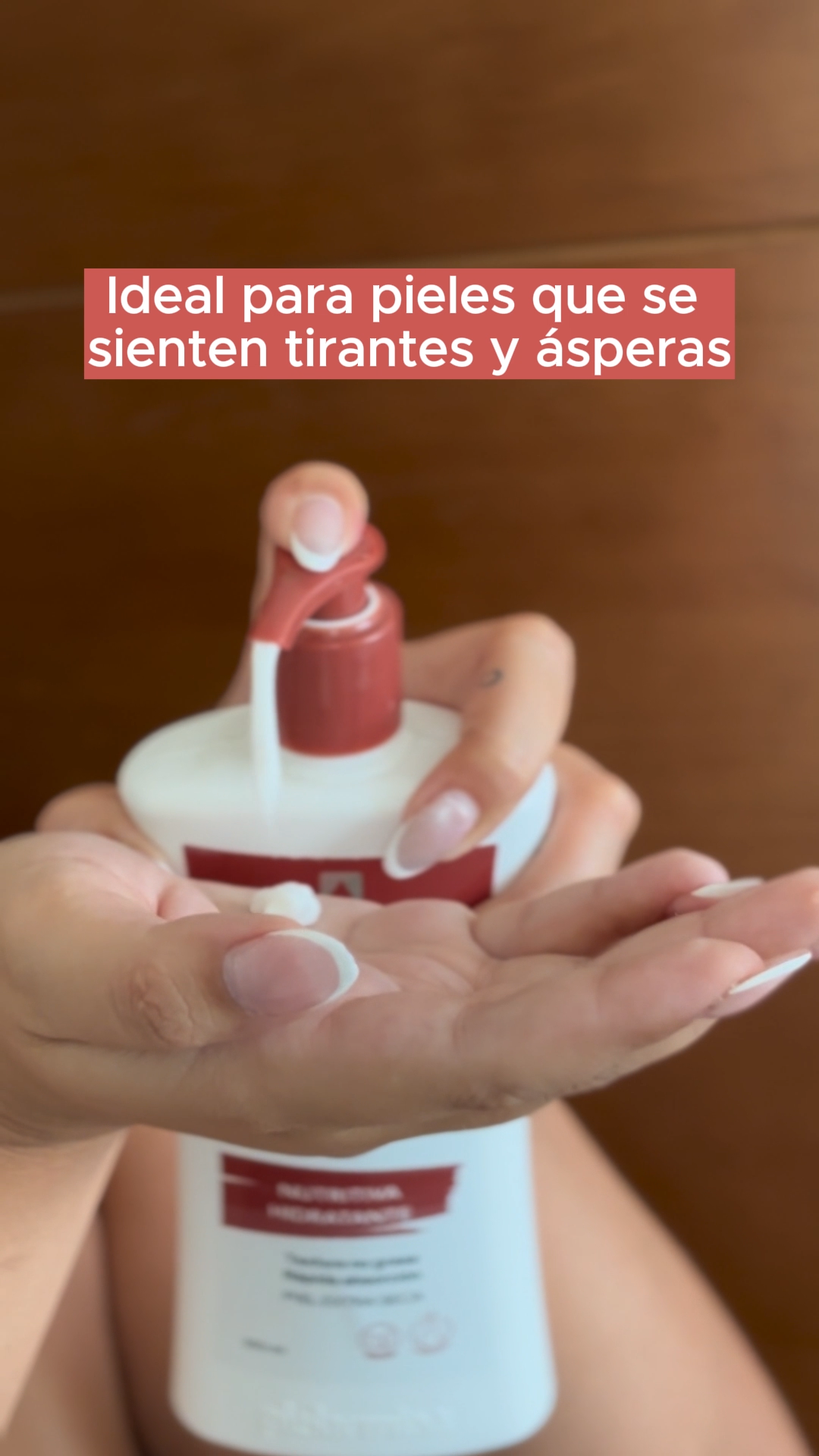 Crema Corporal Nutritiva Hidratante Castaña 350 ml