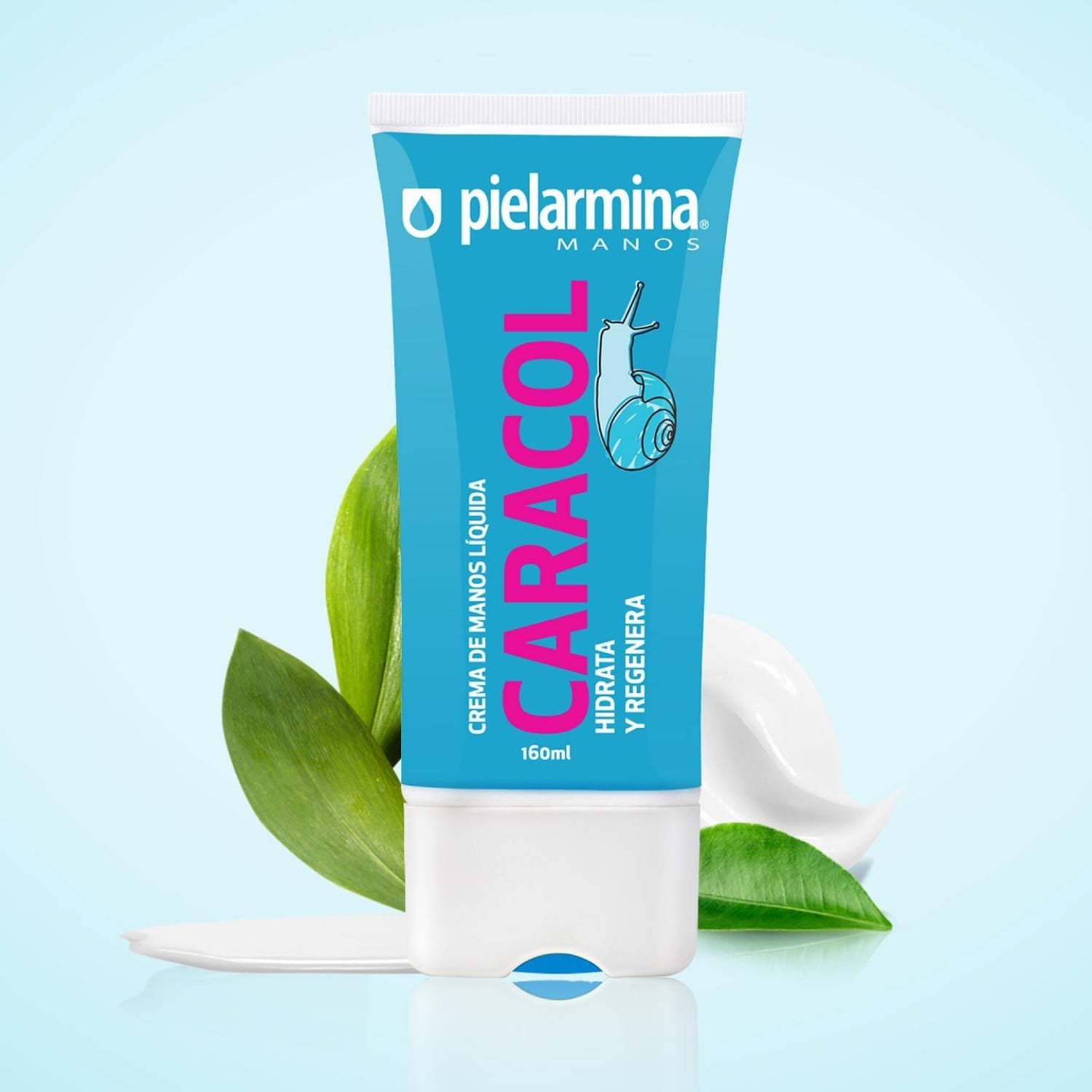 Crema De Manos Líquida Pielarmina Caracol 160 ml