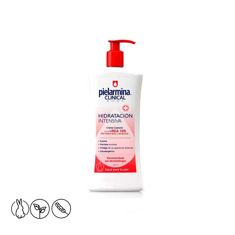 Crema Corporal con Urea Al 10% 220 ml Pielarmina Clinical