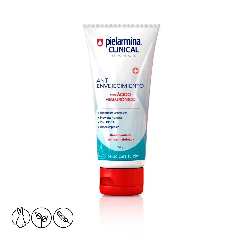 Crema de Manos Anti Envejecimiento Pielarmina Clinical