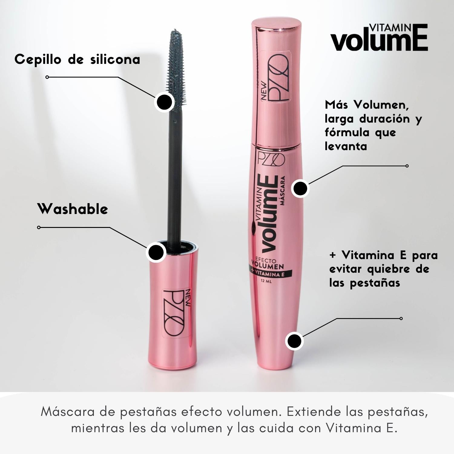 Máscara de Pestañas Vitamin Volume