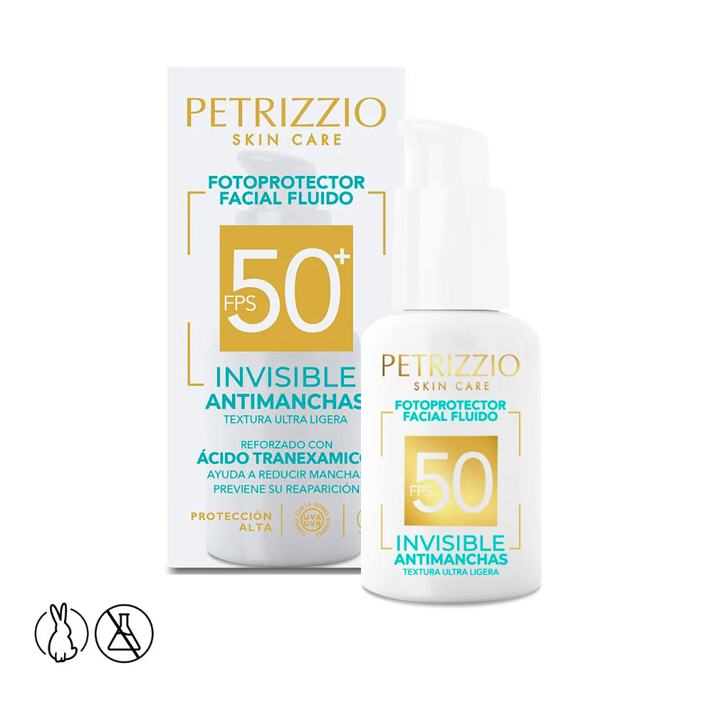 Protector Solar Rostro Invisible Anti Manchas