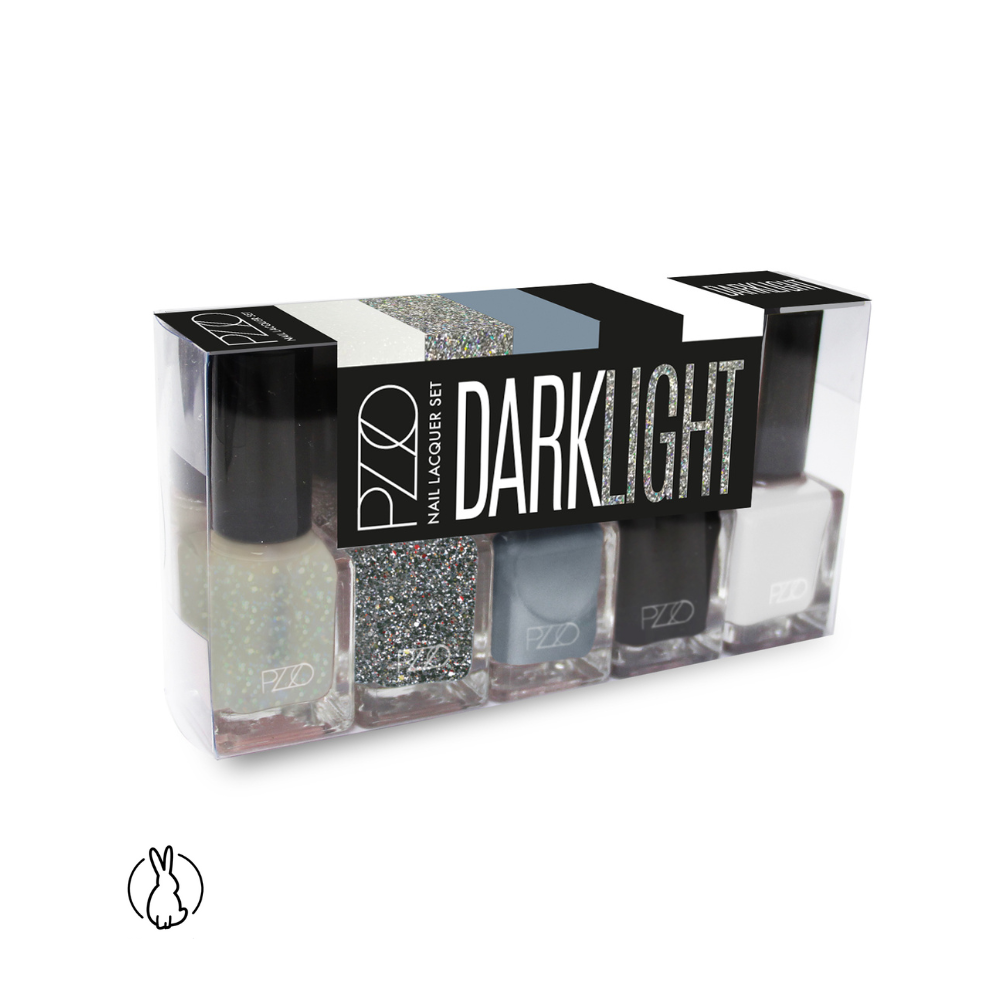 Set Esmaltes de Uñas Darklight