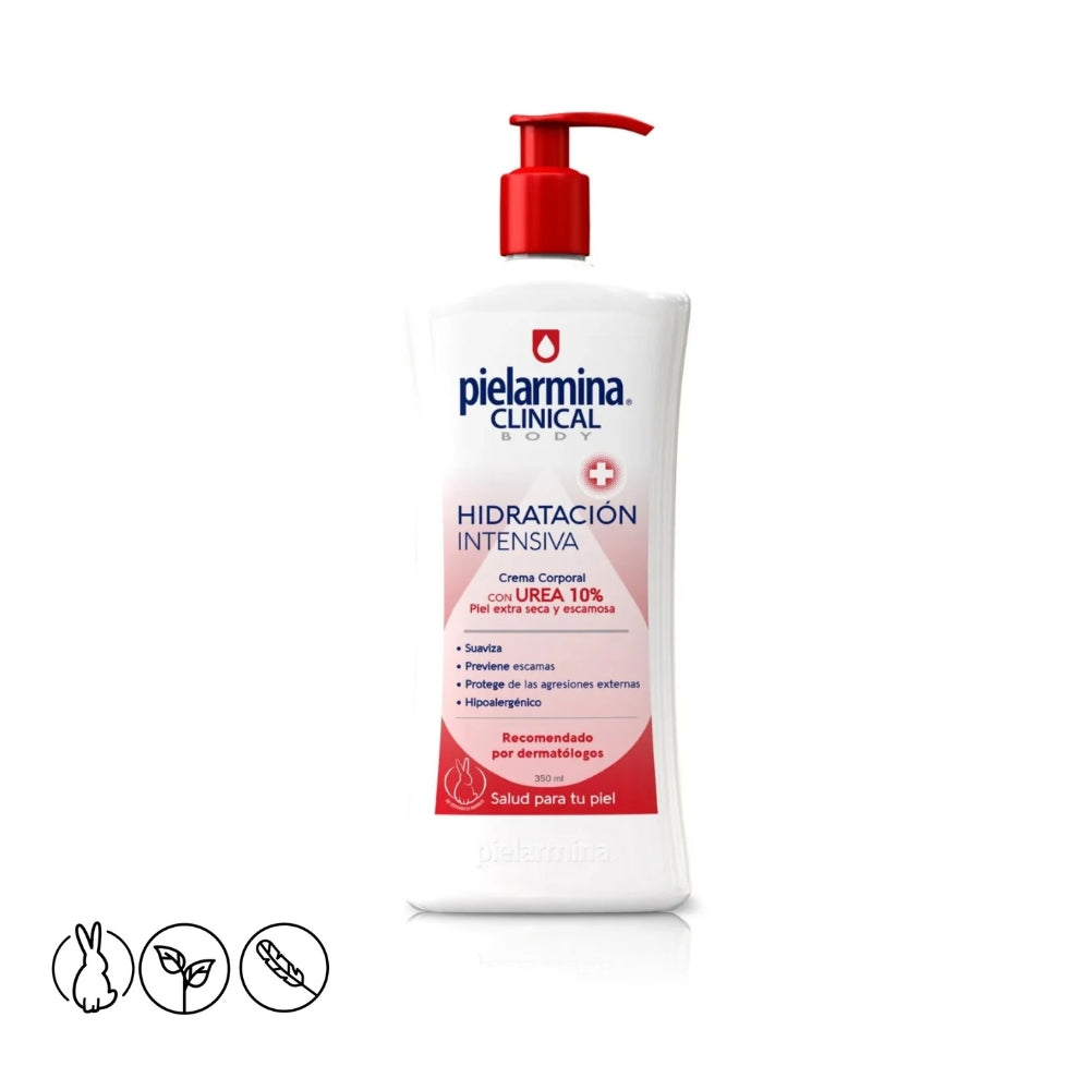 Crema Corporal con Urea Al 10% 350 ml Pielarmina Clinical