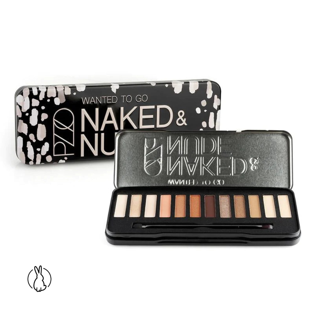 Paleta de Sombras Wanted To Go Naked & Nude