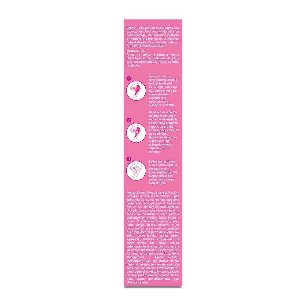 Crema Depilatoria Cuerpo Piel Sensible Pielarmina Depil