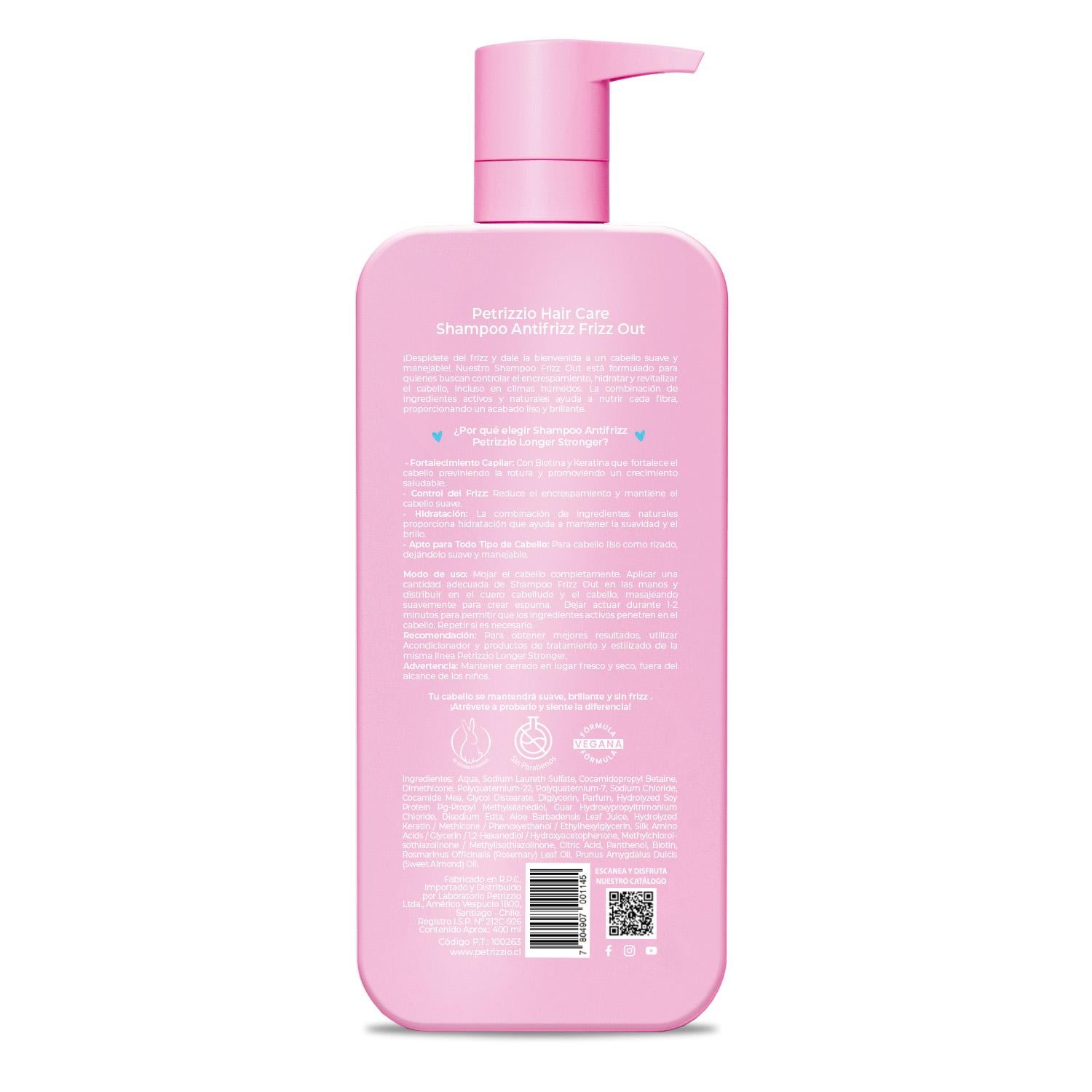 Shampoo Antifrizz Frizz Out 400ml