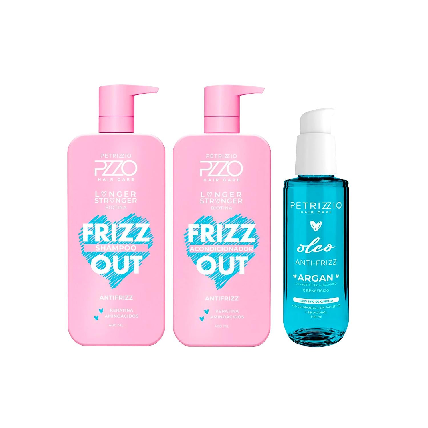Set Frizz Out + Oleo Antifrizz
