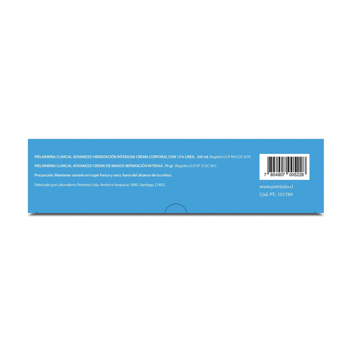 Set Cremas Clinical Advanced Urea Cuerpo 15% + Manos