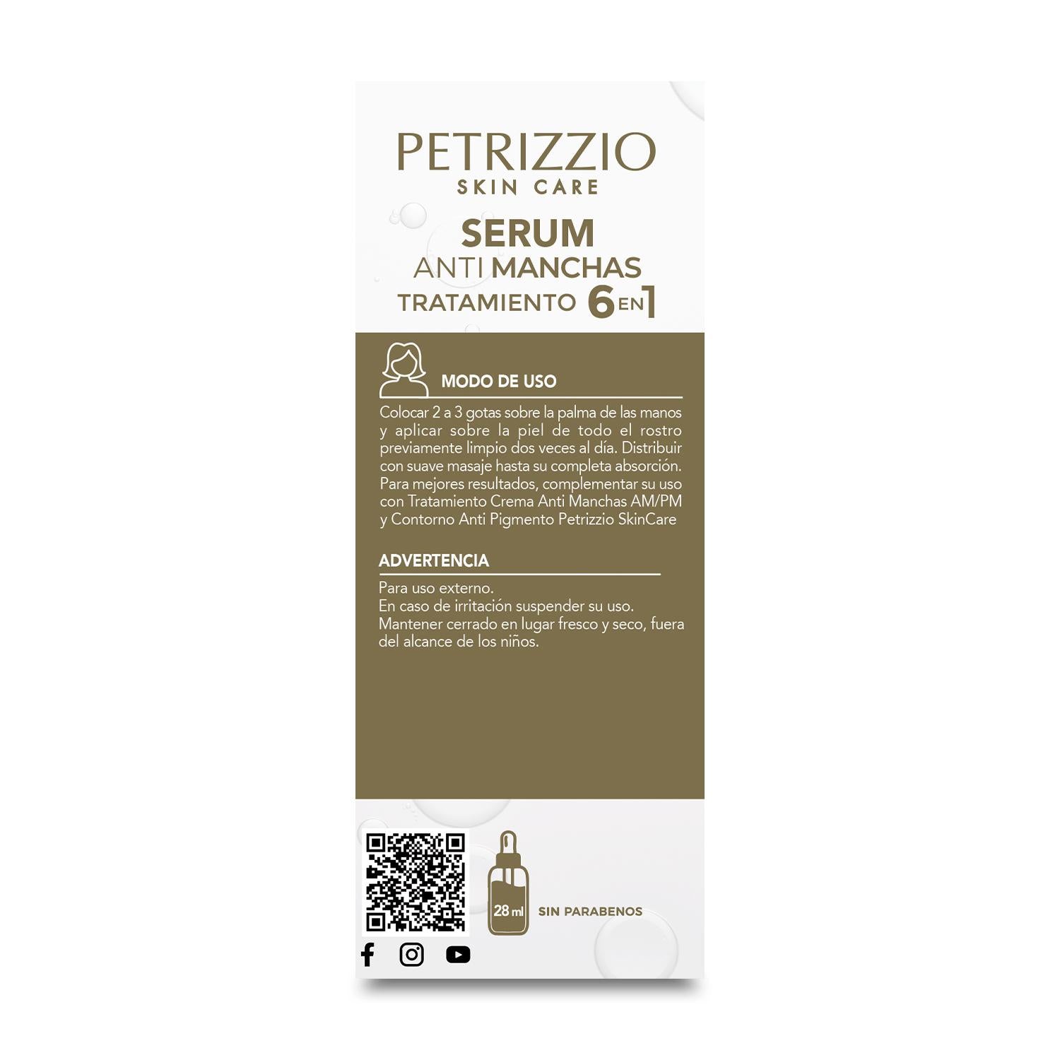 Sérum Tratamiento Anti Manchas