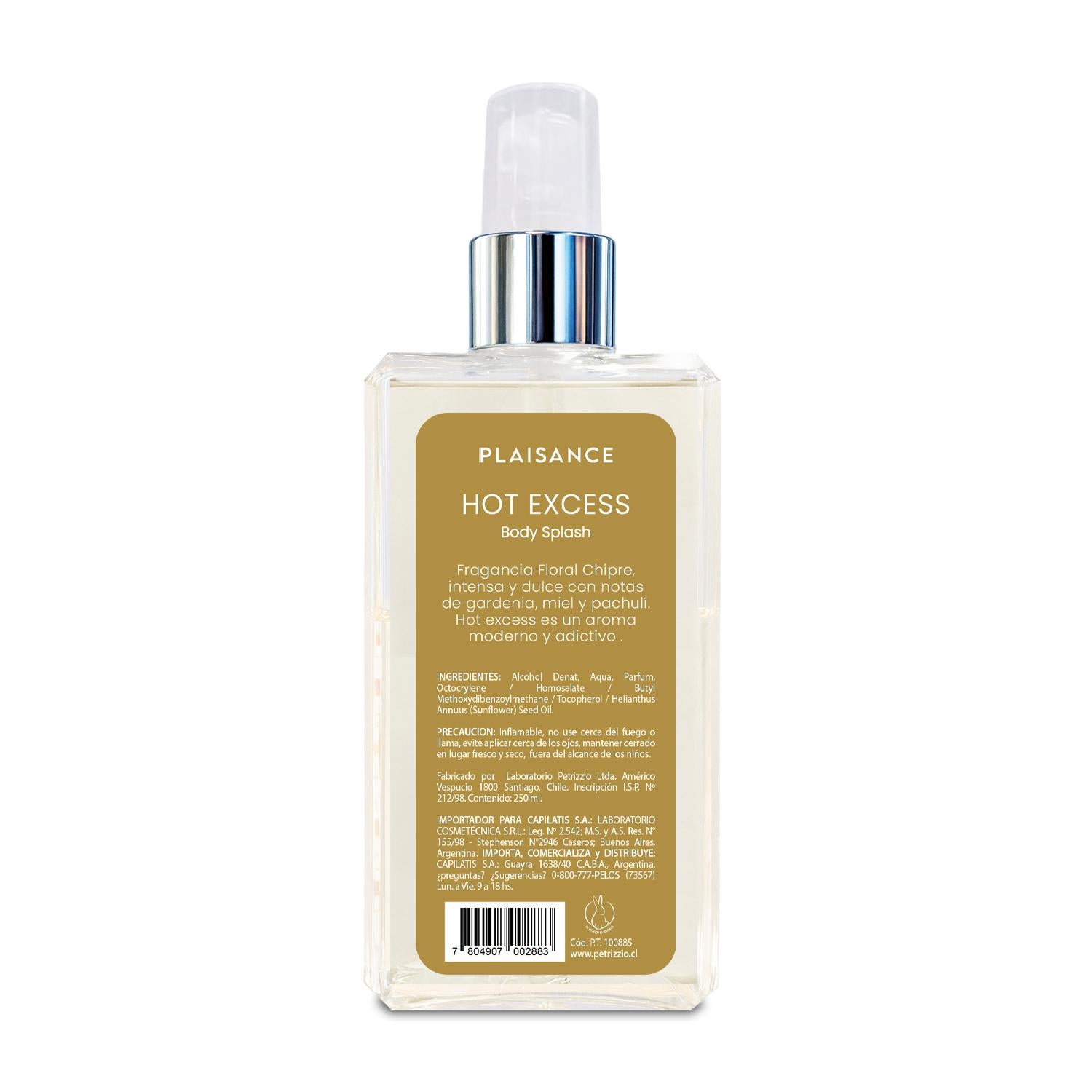 Body Splash Hot Excess