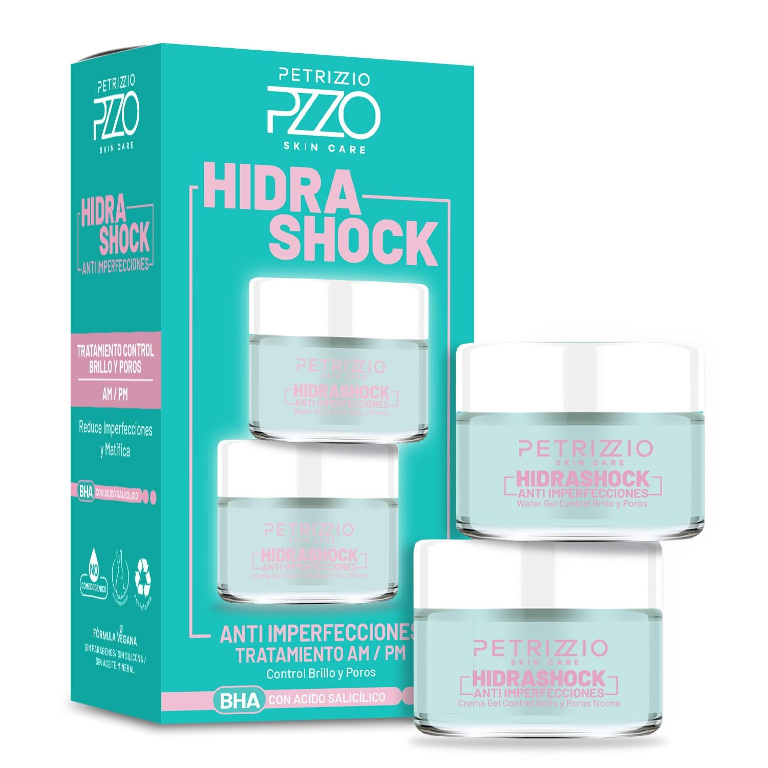 Set de Cremas Hidra Shock Anti Imperfecciones