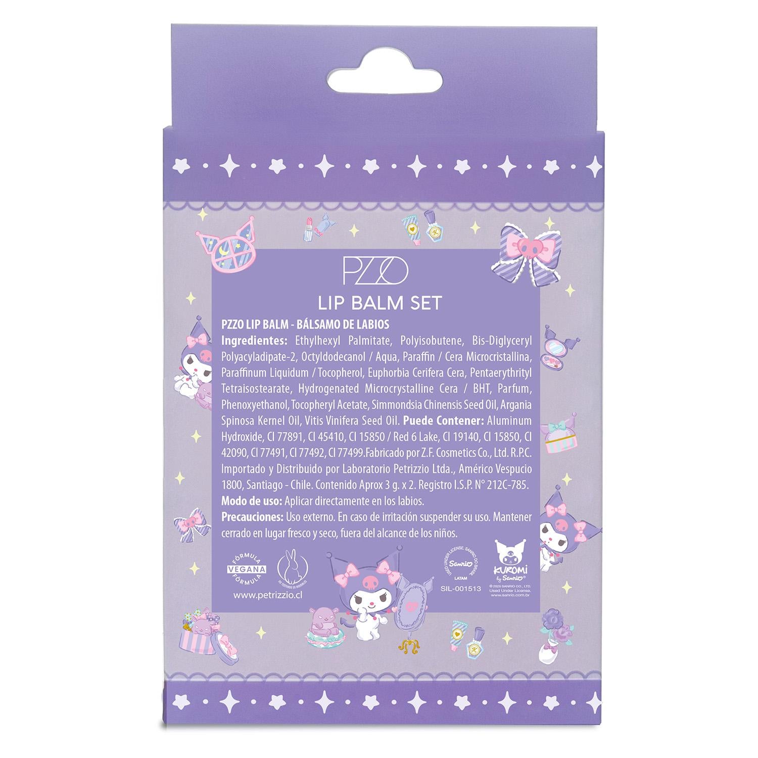 Set Duo Lip Balm Kuromi