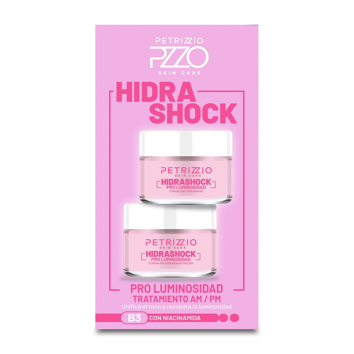 Set de Cremas HidraShock Pro Luminosidad