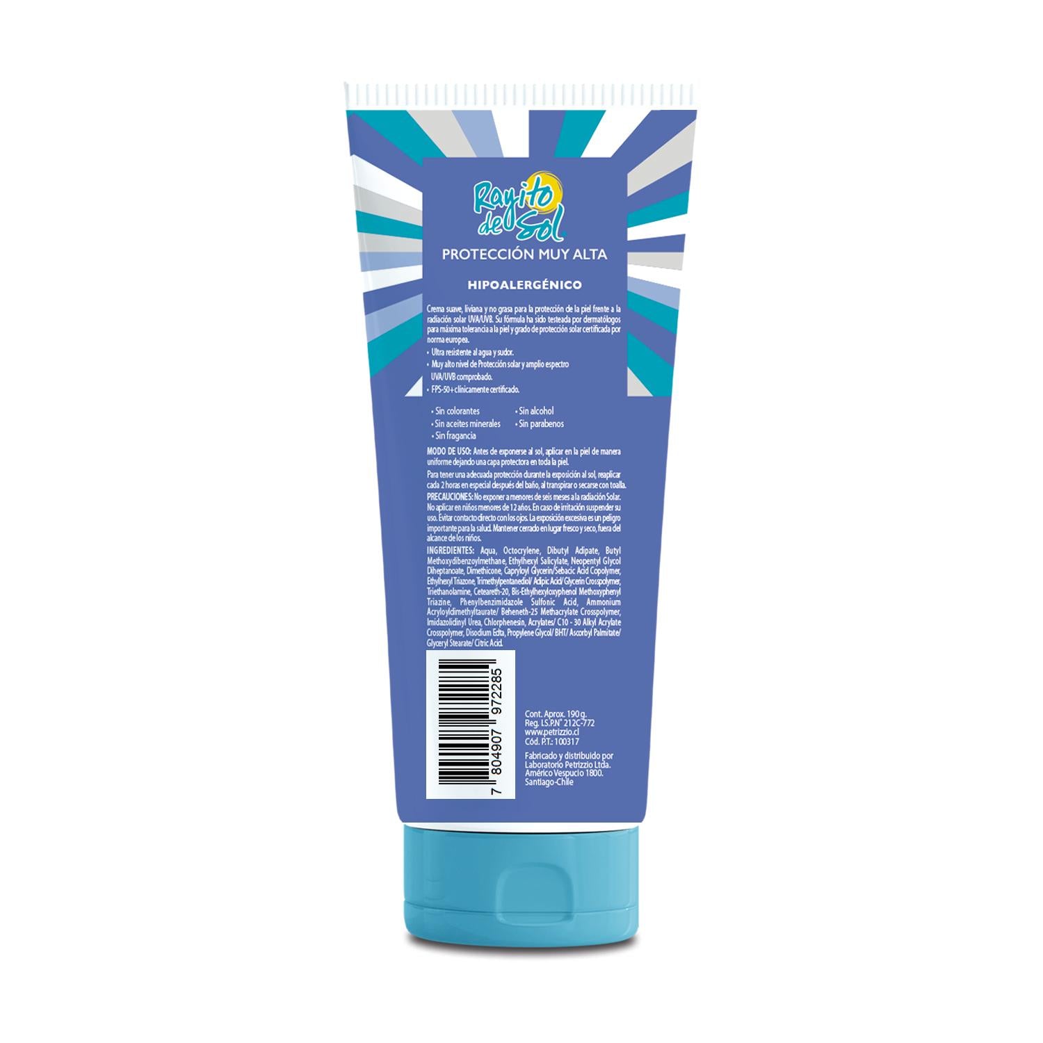 Crema Protectora Ozono FPS50+ Sport