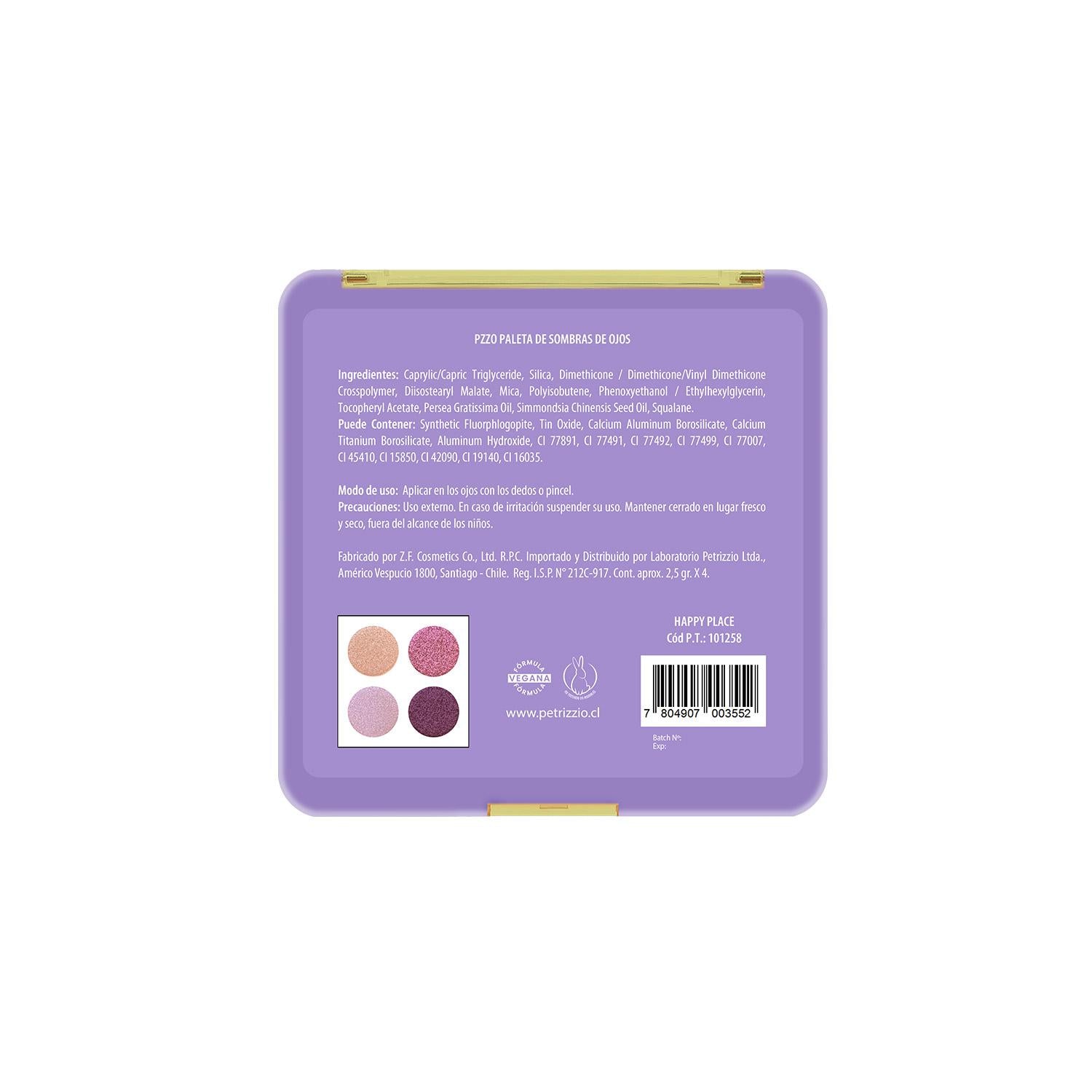 Sombra Moonshine Silky Eyeshadow Happy Place Color Crush