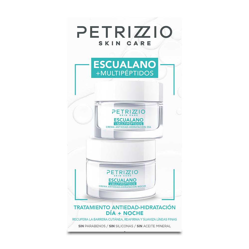 Set de Cremas Antiedad Escualano + Multipéptidos