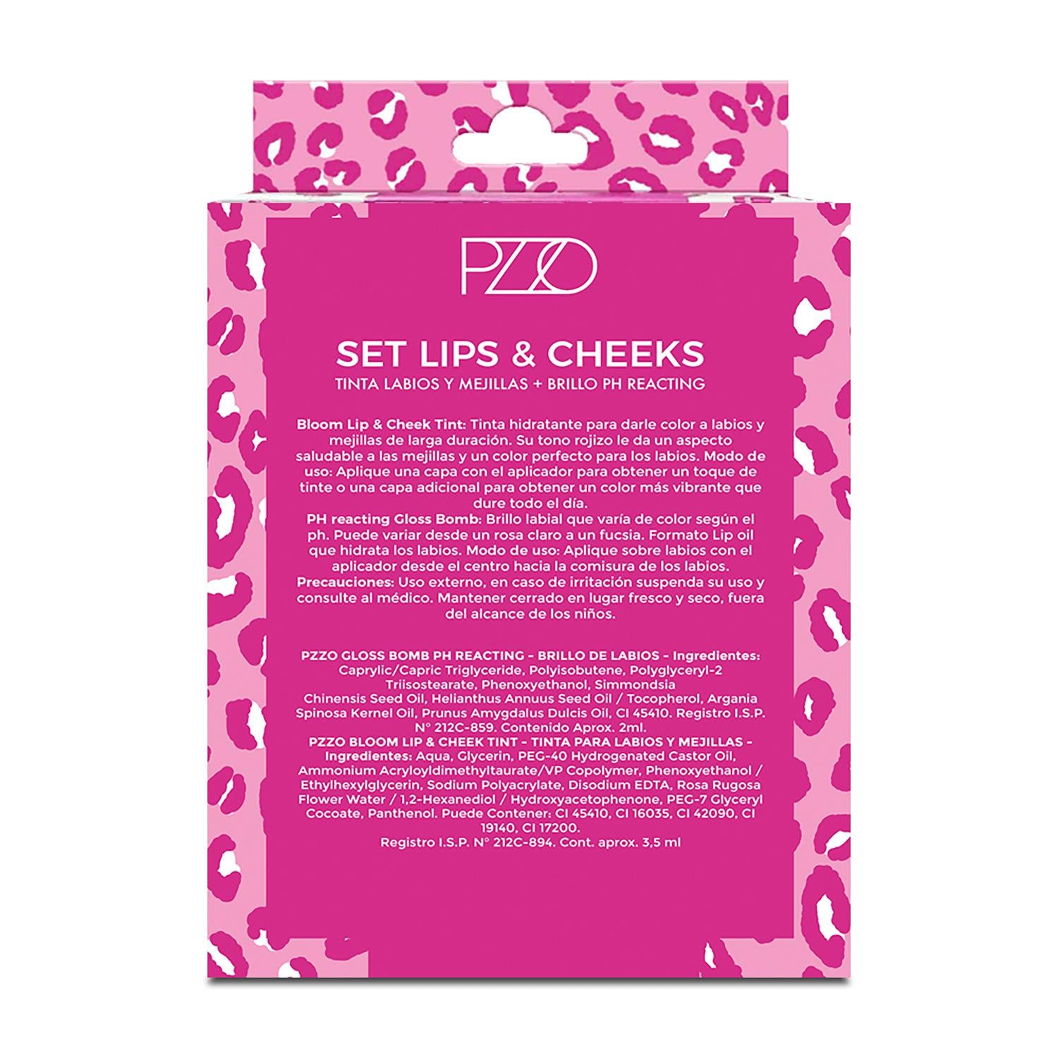 Set PH Reacting y Tint Lip