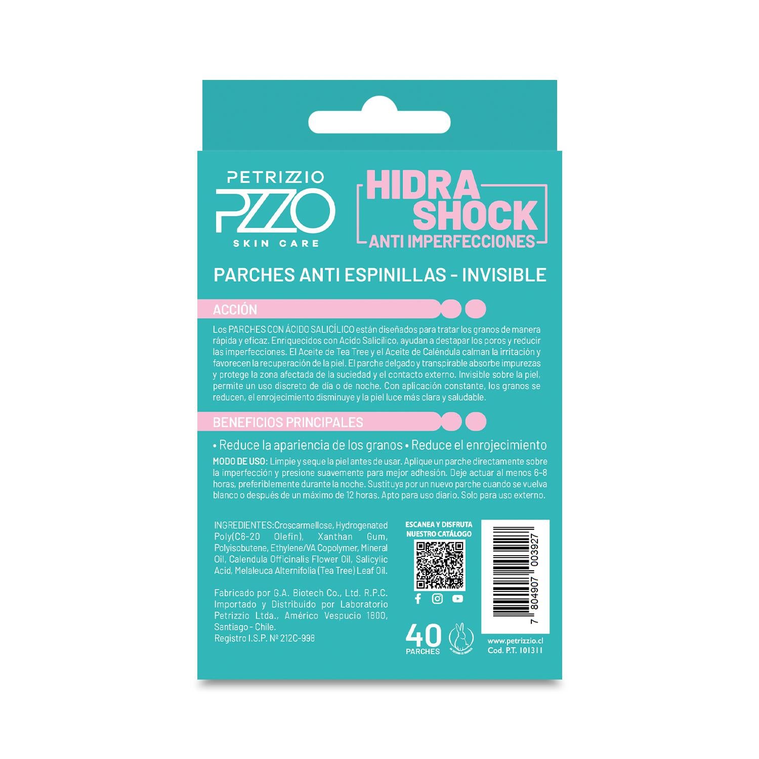 Parches Anti Imperfecciones Invisibles con Ácido Salicílico