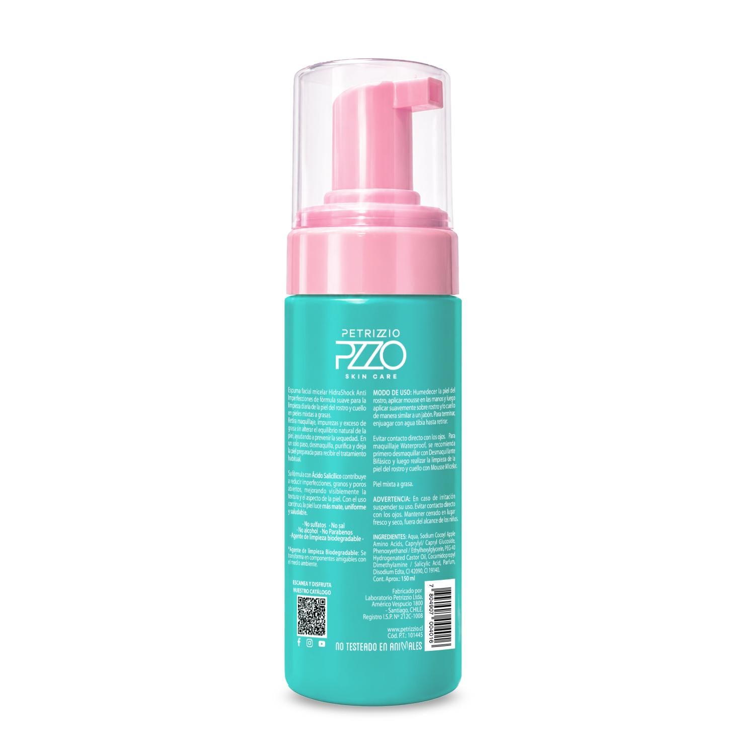 Mousse Micelar Hidra Shock Anti Imperfecciones