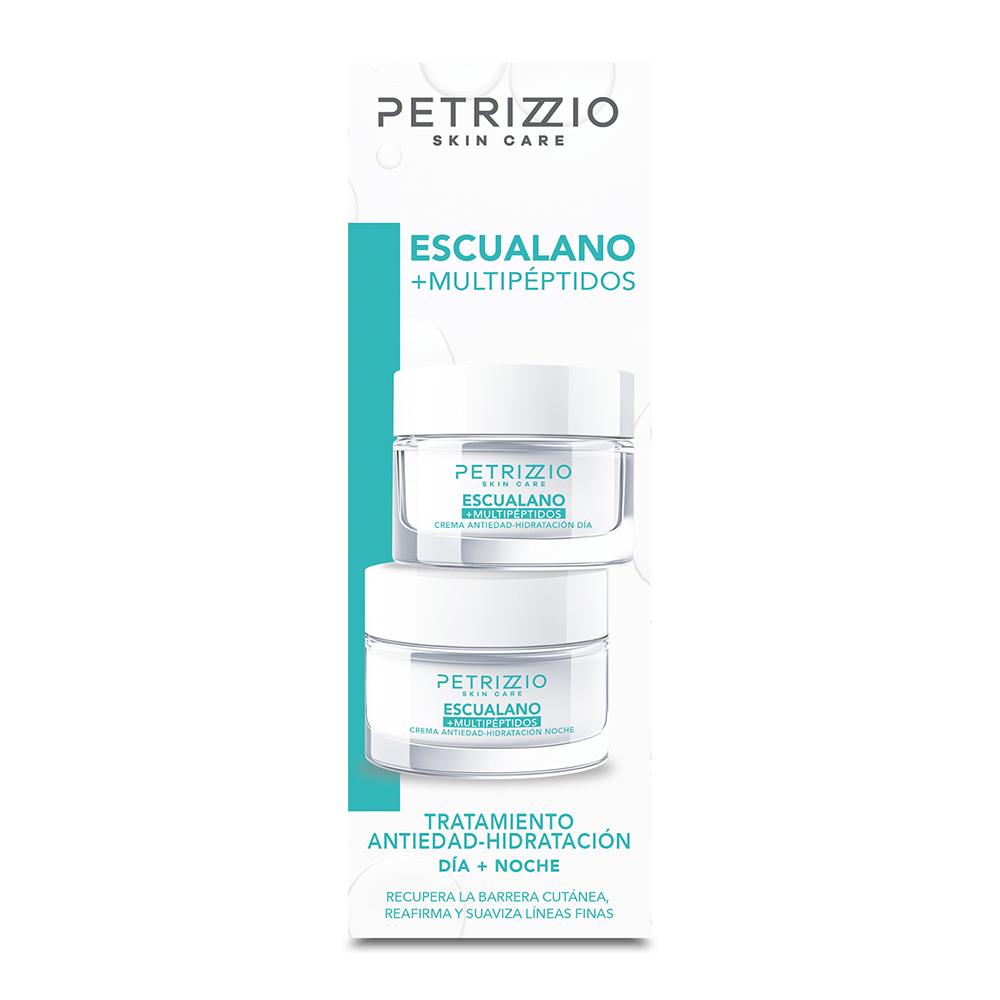 Set de Cremas Antiedad Escualano + Multipéptidos