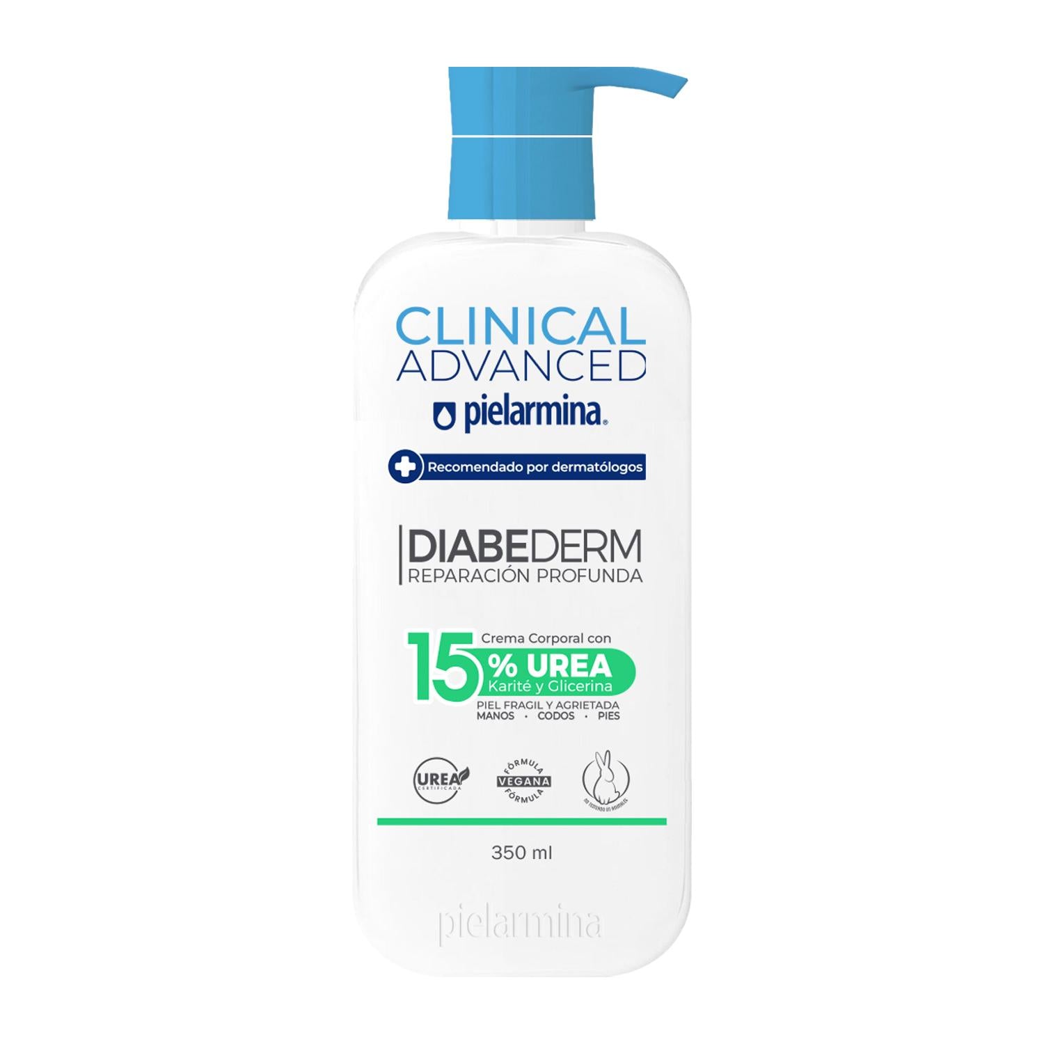 Crema Corporal Pielarmina Clinical Advanced Diabederm 15% Urea – 350 ml
