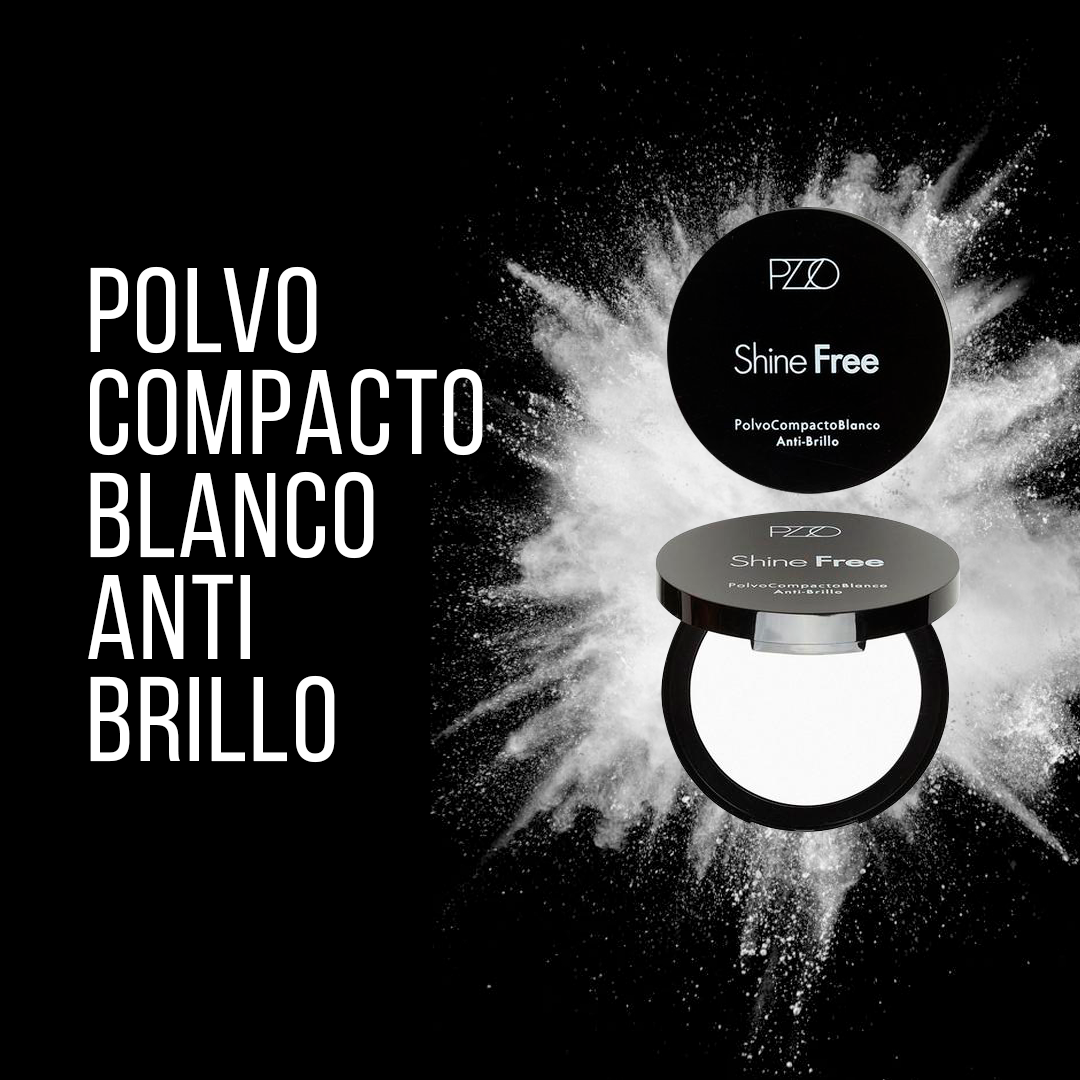 Polvo Compacto Blanco Anti Brillo