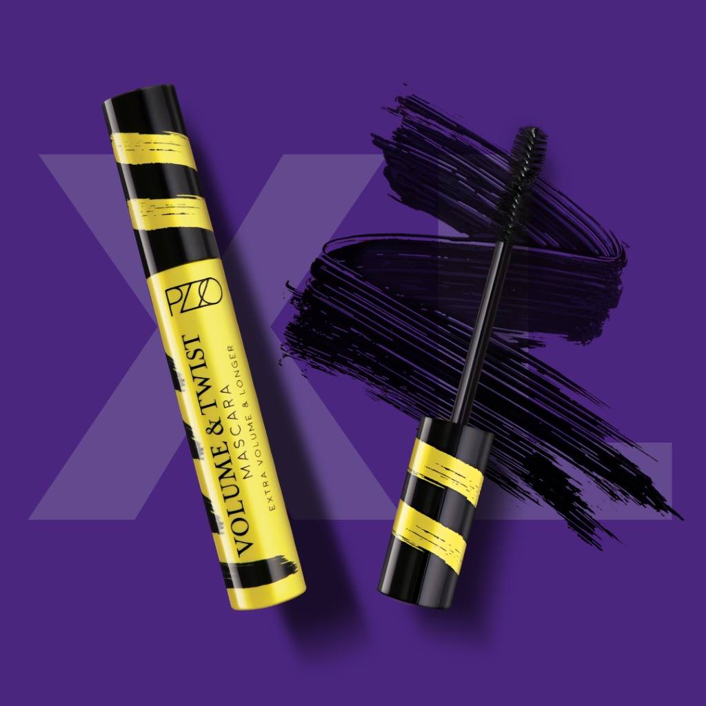 Set Máscara Pestañas Volume & Twist + Encrespador