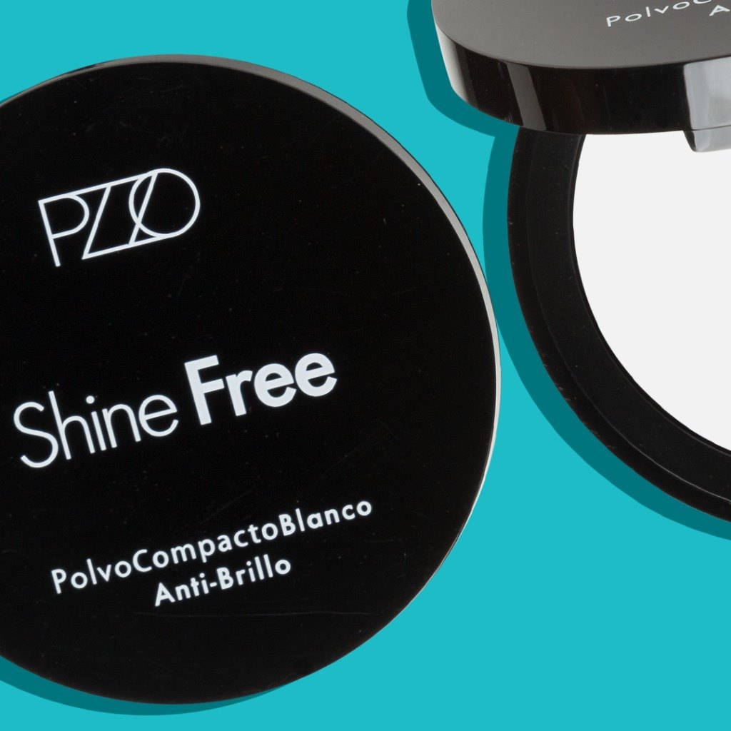 Polvo Compacto Blanco Anti Brillo