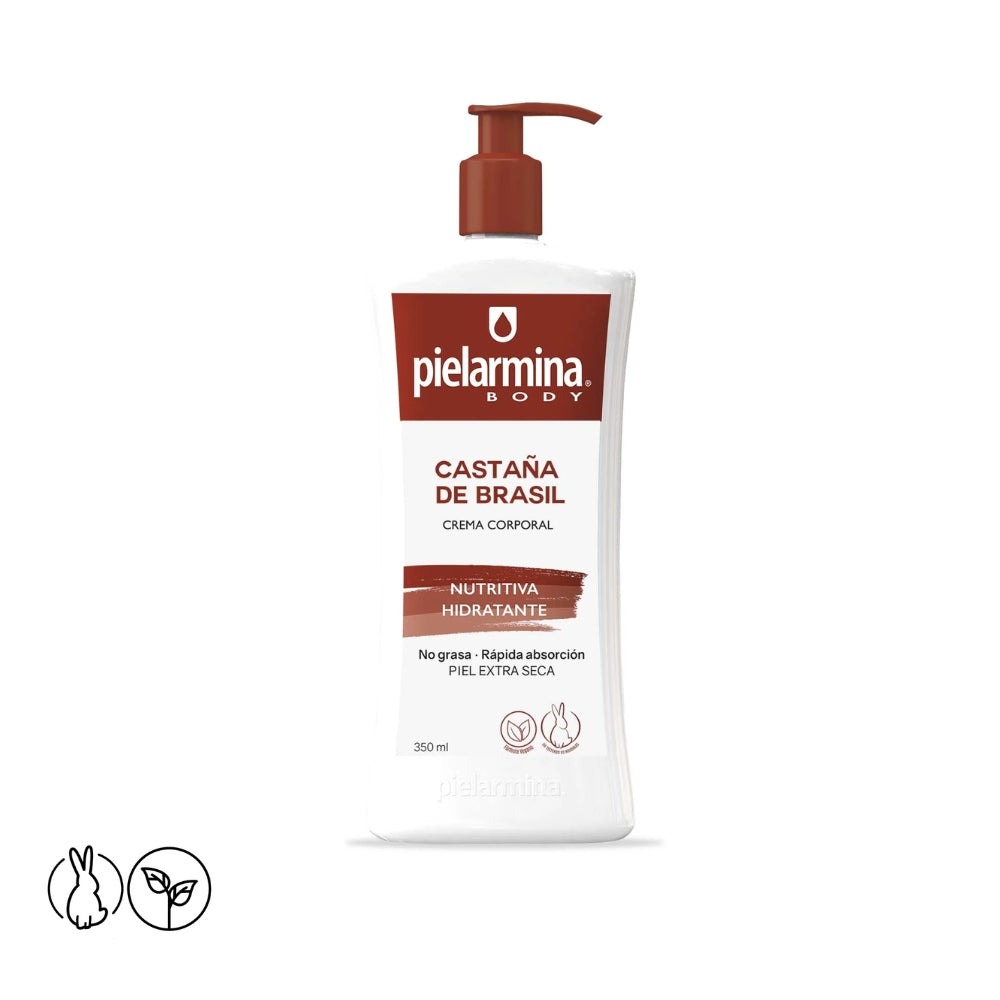 Crema Corporal Nutritiva Hidratante Castaña 350 ml