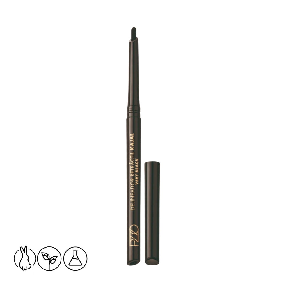 Delineador De Ojos Retráctil Very Black Kajal