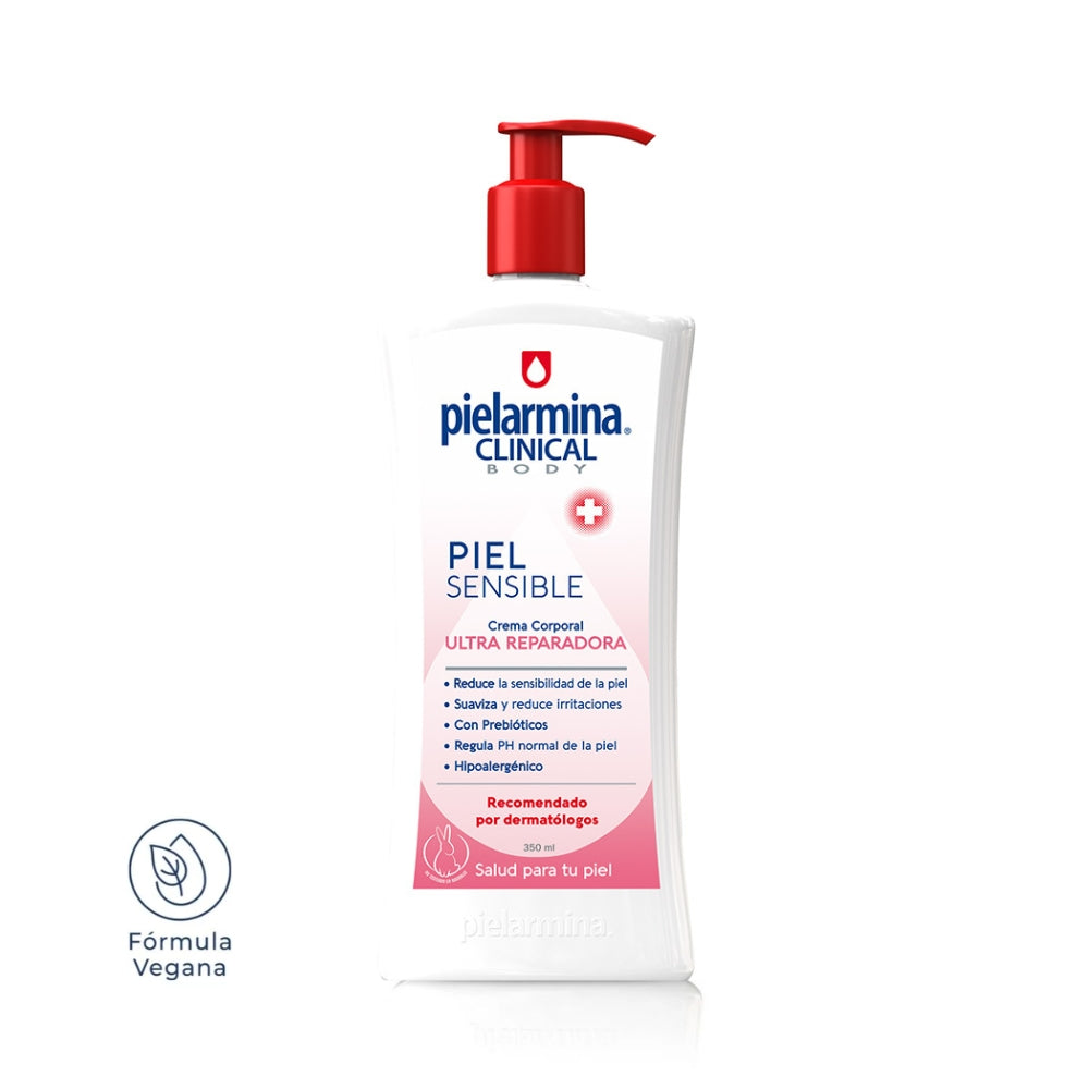 Crema Corporal Piel Sensible 350 ml Pielarmina Clinical