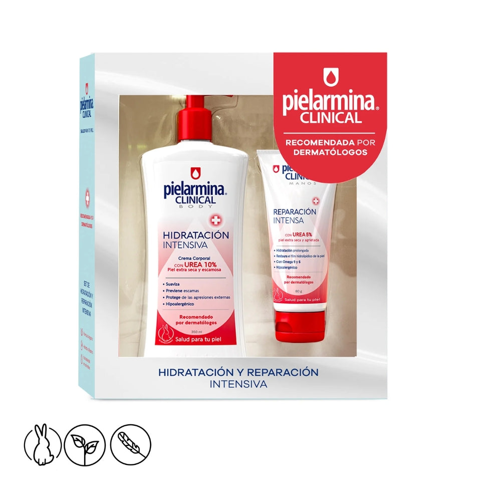 Set Cremas Reparación Intensiva Pielarmina Clinical