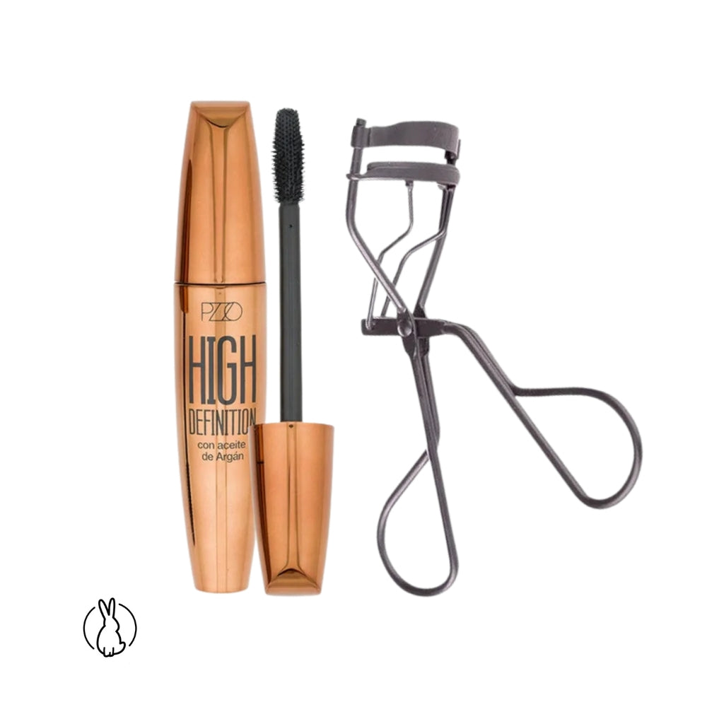 Set Máscara de Pestañas Argán High Definition + Encrespador