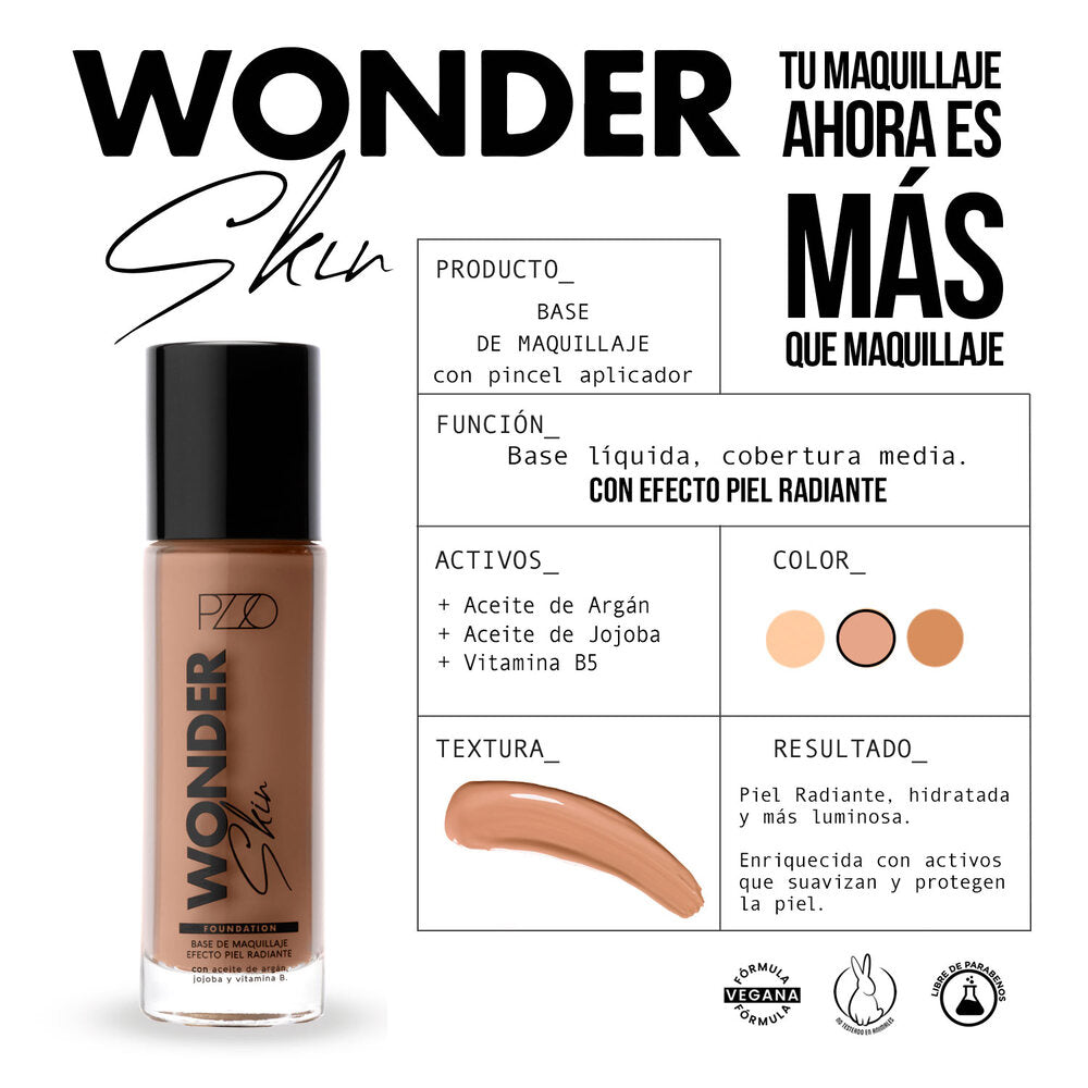 Base de Maquillaje Wonder Skin 35 ml