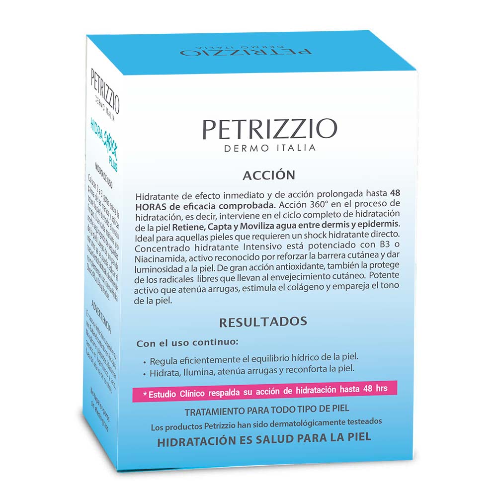Concentrado en gotas 48H duración Petrizzio Hidrashock Plus 28 ml - Petrizzio