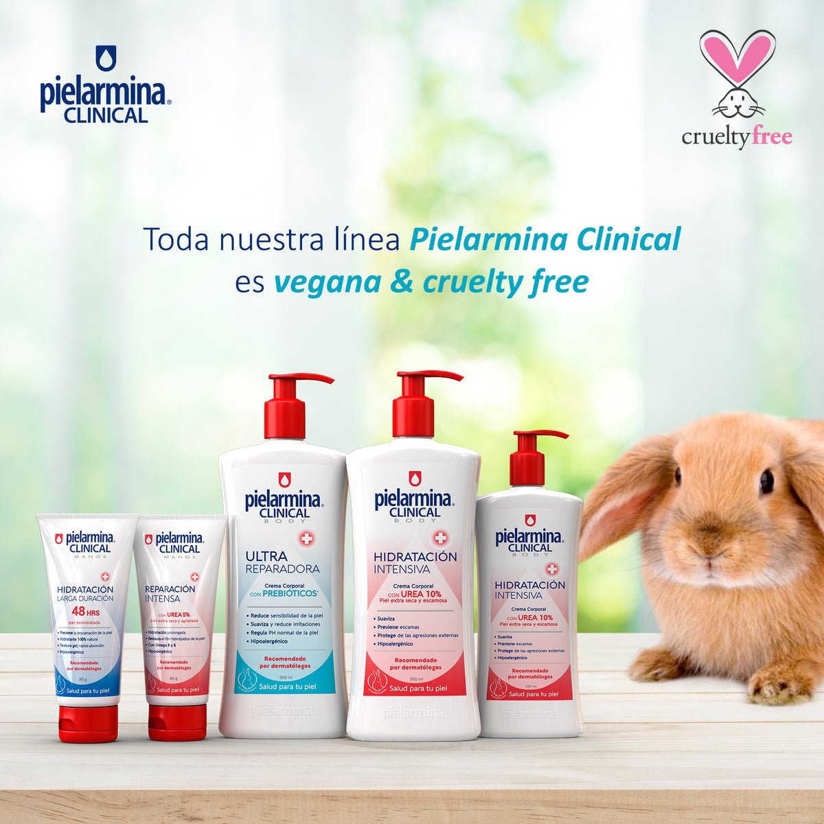 Crema Corporal con Urea Al 10% 350 ml Pielarmina Clinical - Petrizzio