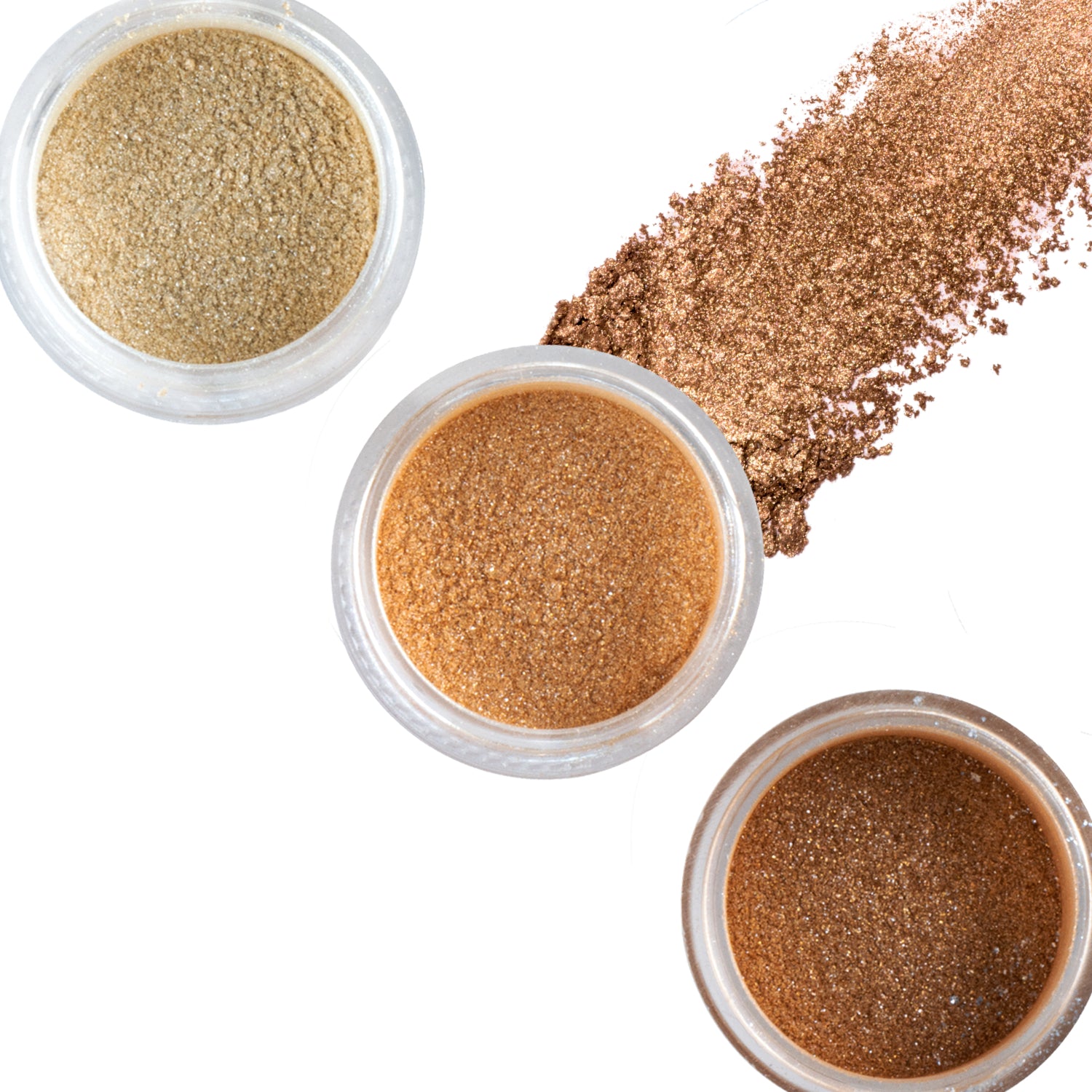 Sombra Pigmento Triple Glitter