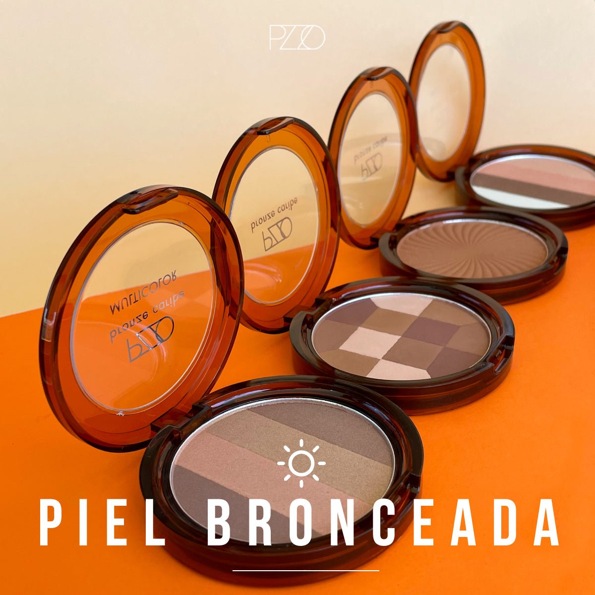 Polvo Compacto Sun Bronze 10 g PZZO - Petrizzio