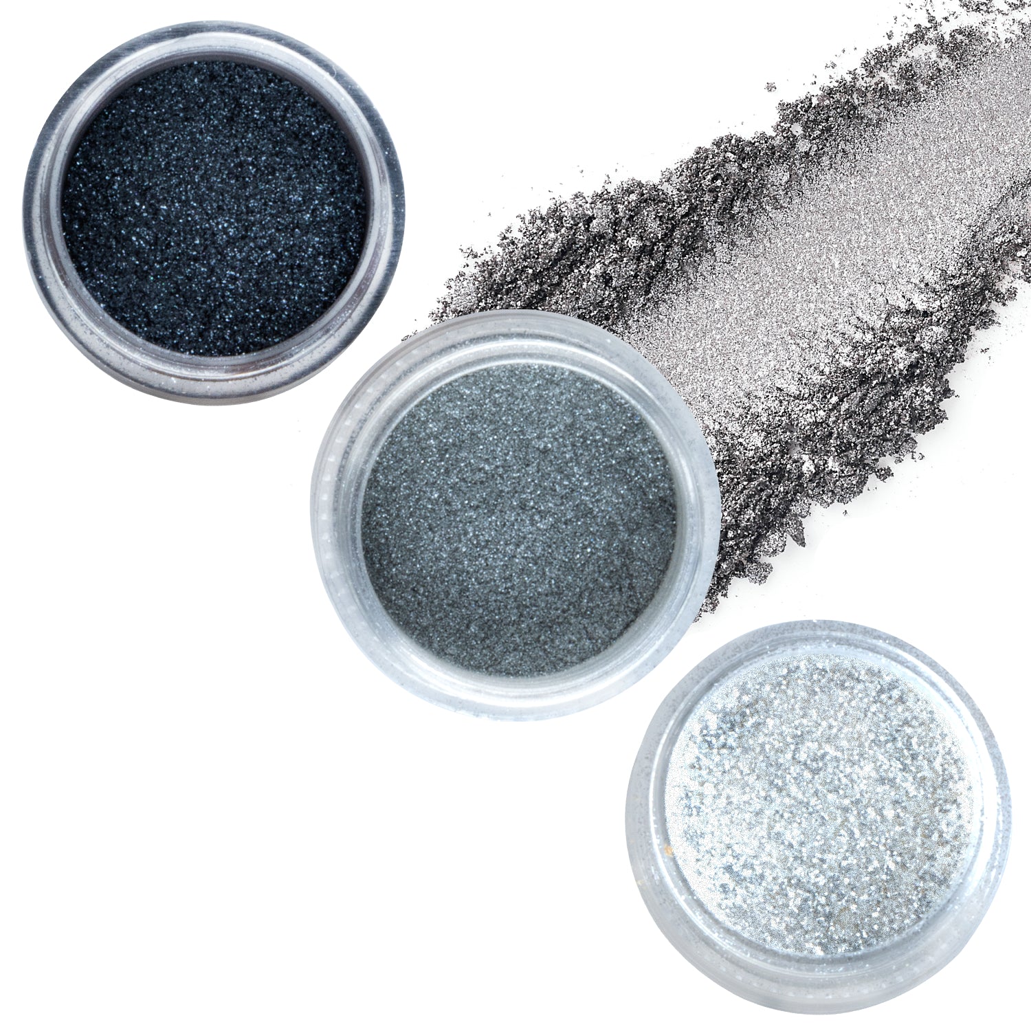 Sombra Pigmento Triple Glitter