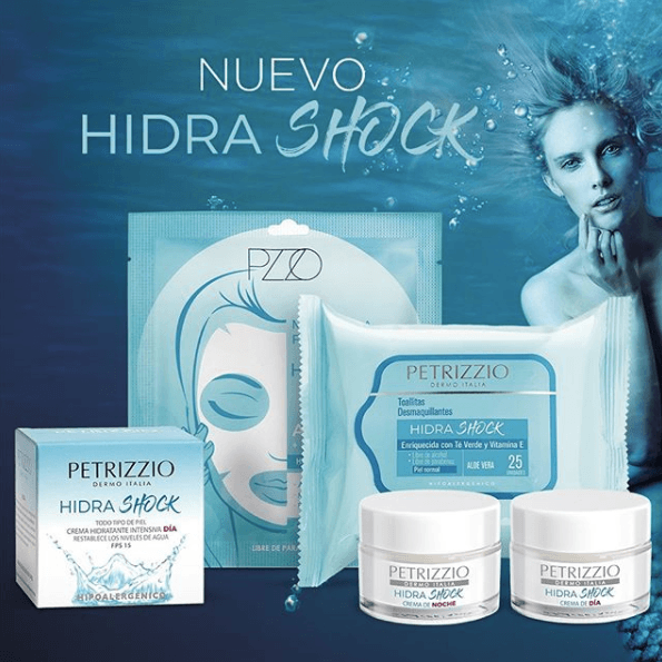 ¡Conoce la hidratación intensa de Hidra Schok! | Petrizzio