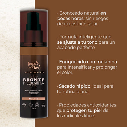 Mousse Autobronceante Bronze Melanina