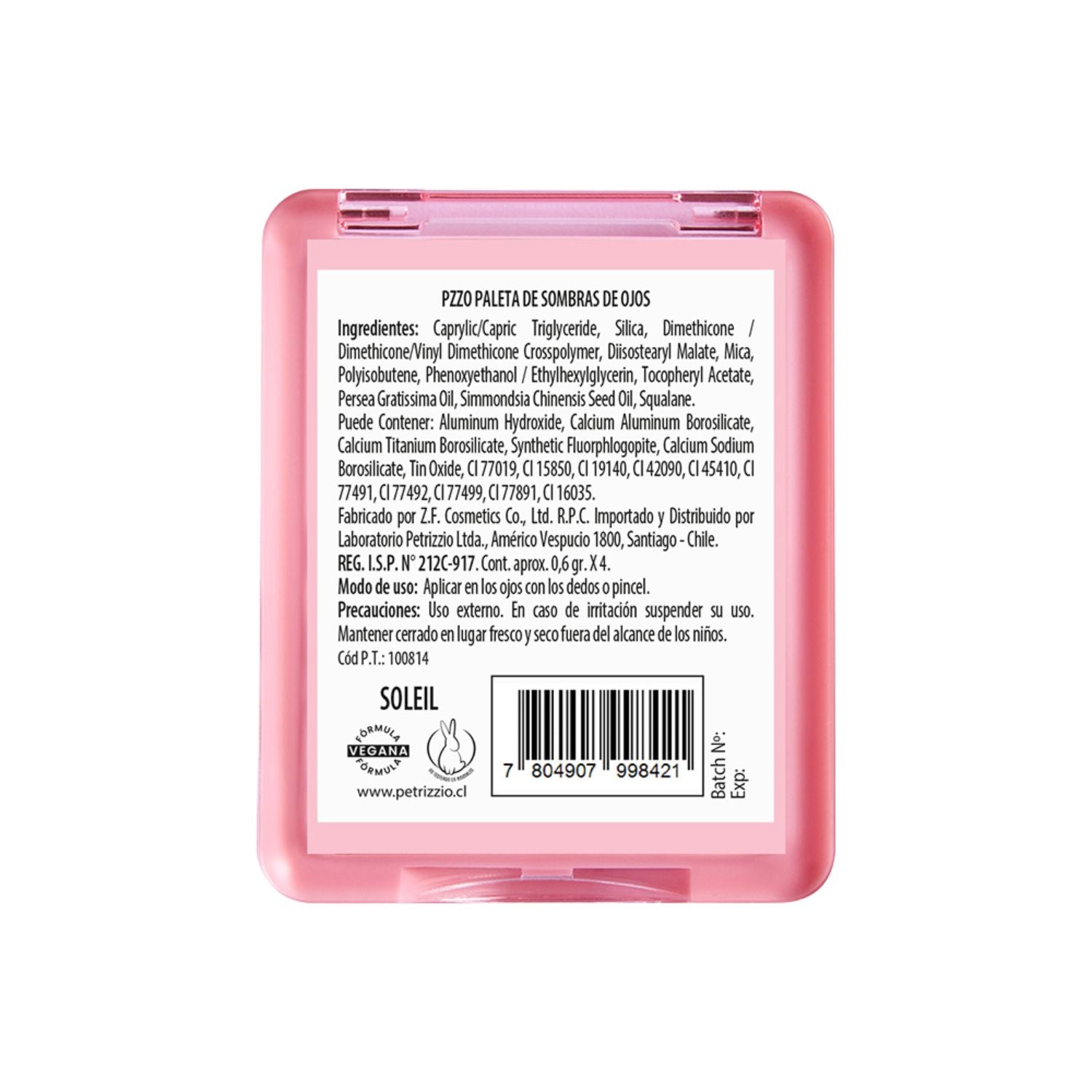 Box of Color Eyeshadow Sombra