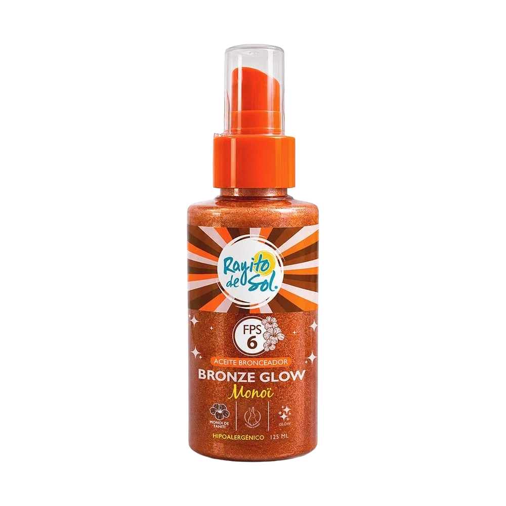 Aceite Bronceador Glow Monoï FPS 6