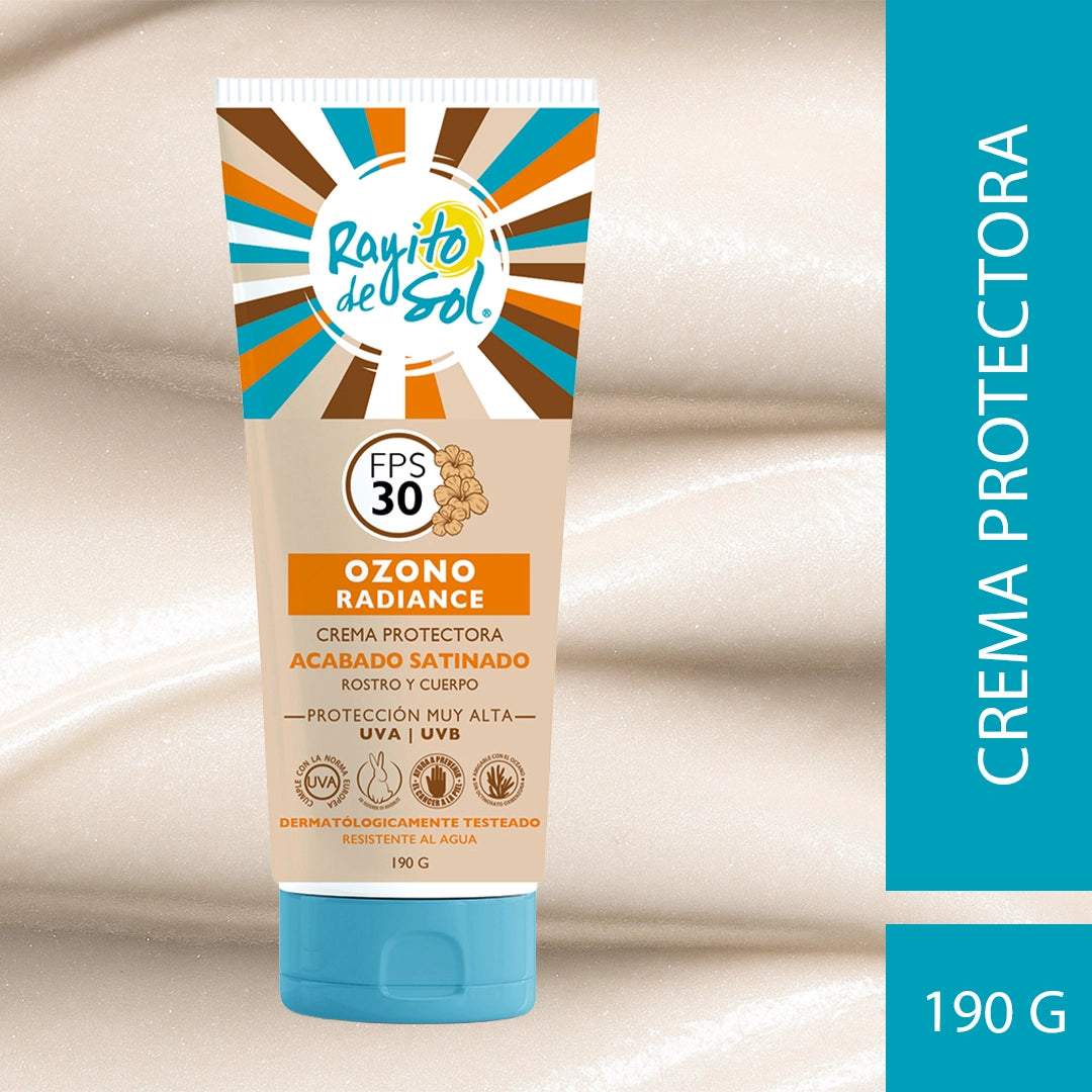 Crema Protectora Ozono Radiance Fps 30+ Iluminadora